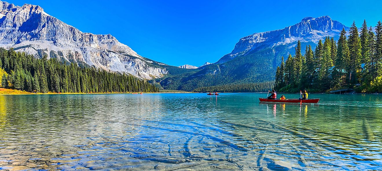 Emerald Lake,Yoho National Park in Canada. Image credit: I viewfinder/Shutterstock.com