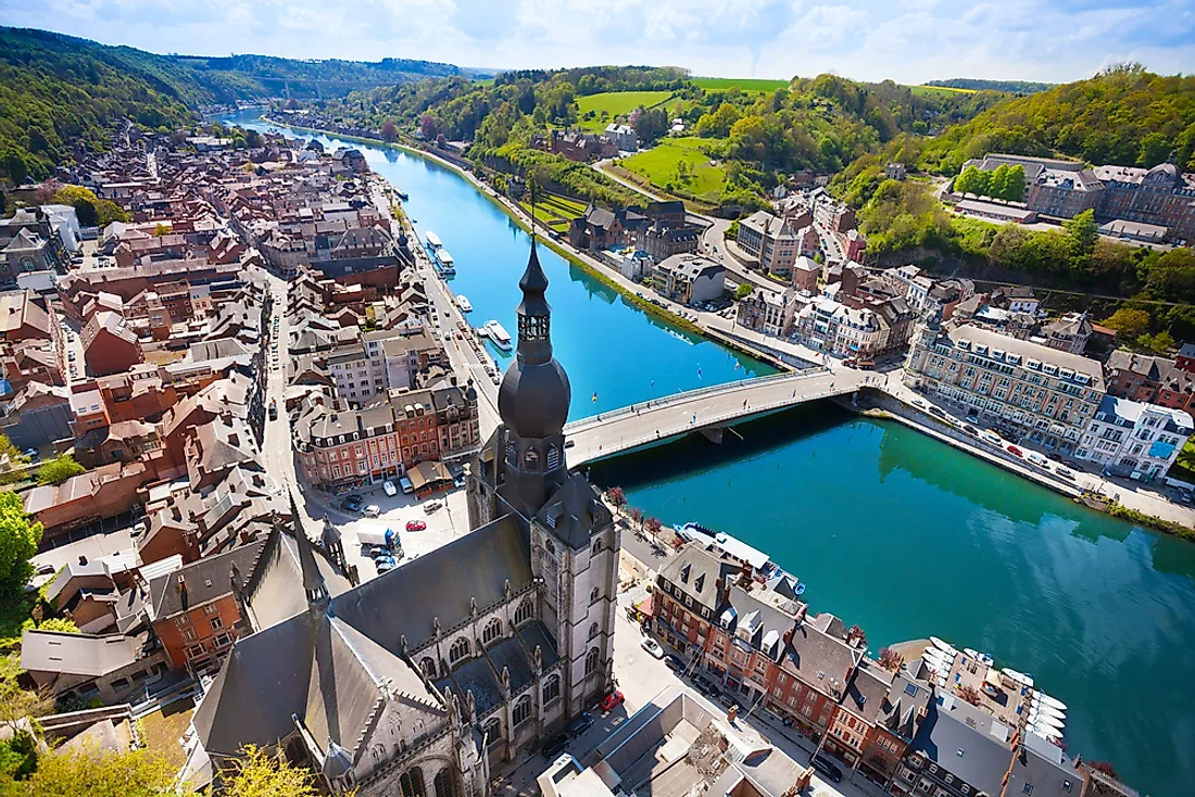 The Meuse River, Belgium. 