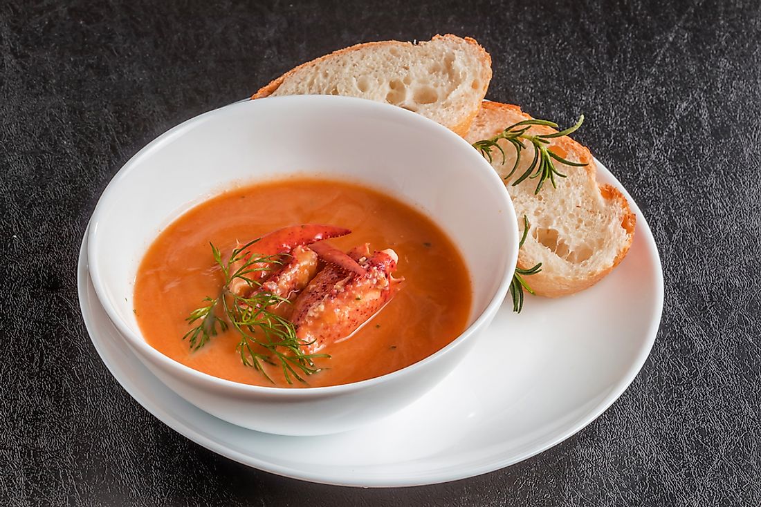 A lobster bisque. 