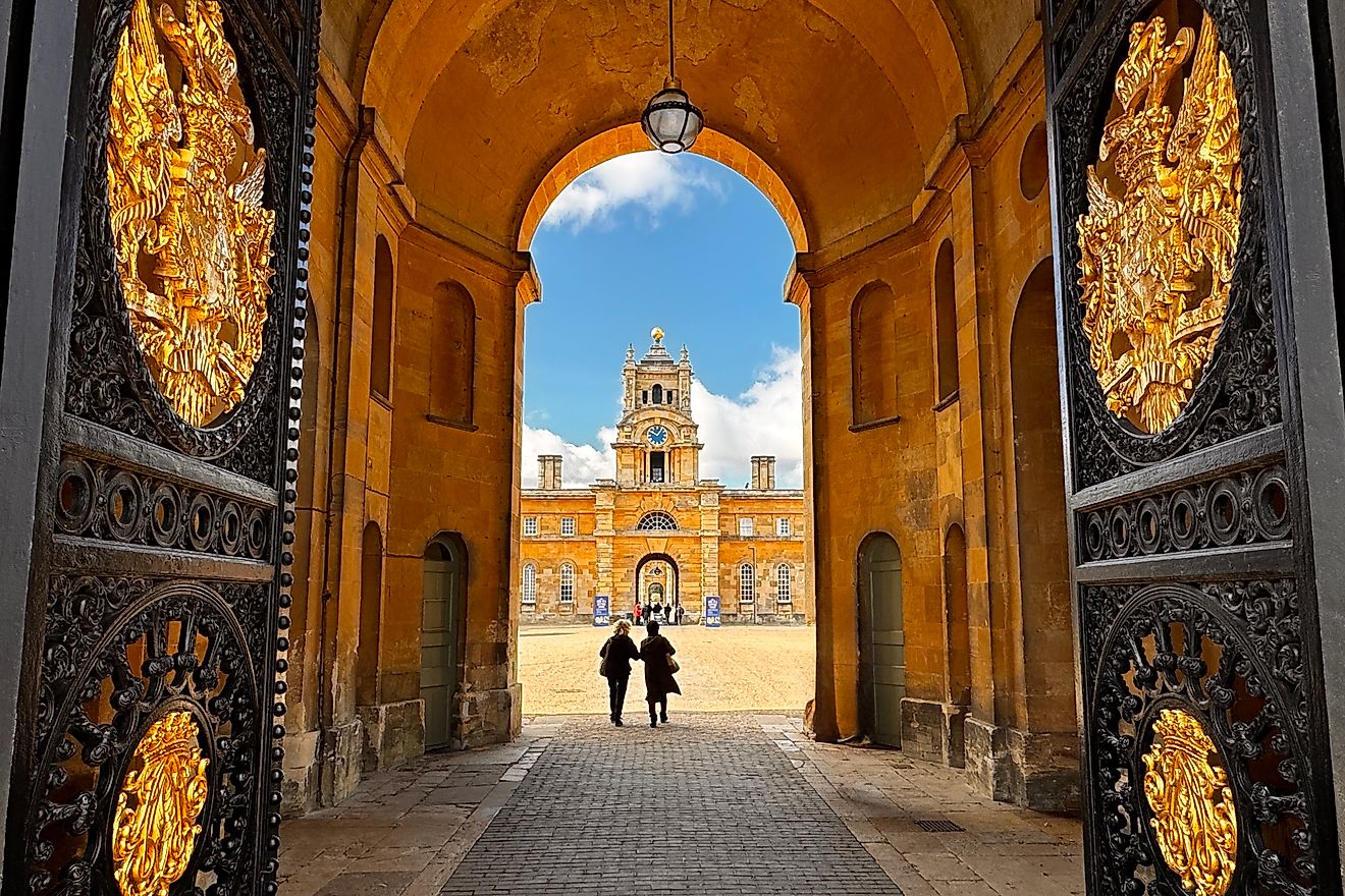 Blenheim Palace England. Image credit Bryan Dearsley