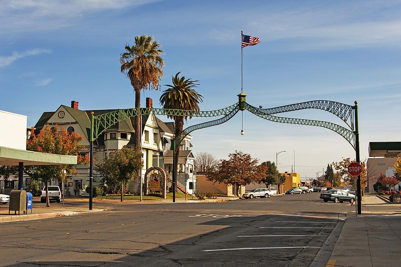 Historic district in Marysville, California