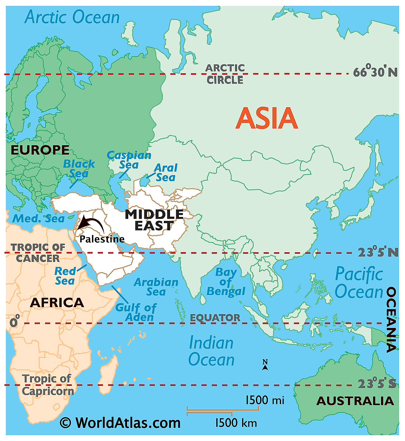 Palestine Maps Facts World Atlas