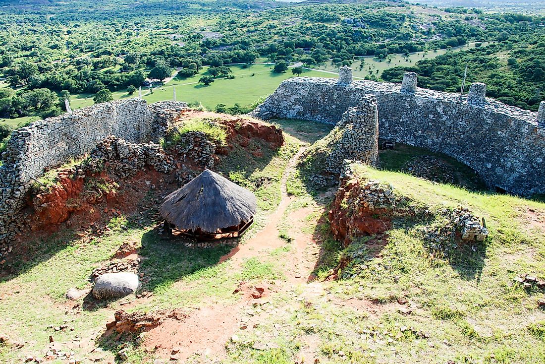 Ruins of Great Zimbabwe, a medieval city erected by the ancestral Shona.