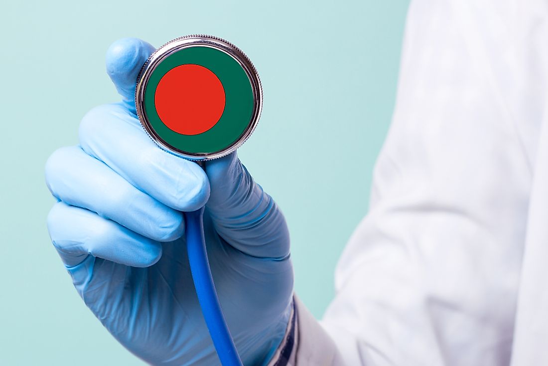 Bangladesh struggles with a shortage of healthcare professionals, which limits the efficiency of the healthcare system in the country.