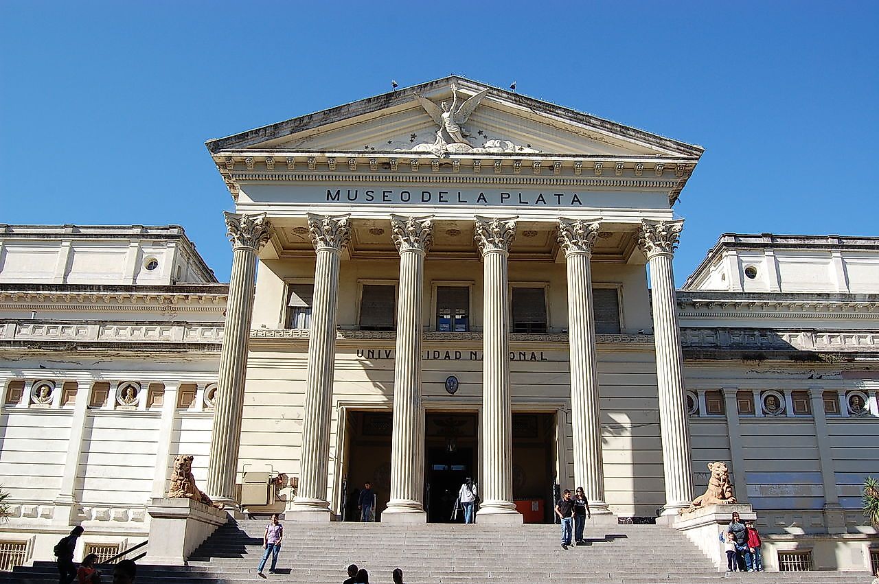 The façade of La Plata Museum, in Argentina. Image credit: Leandro Kibisz (Loco085)/Wikimedia.org