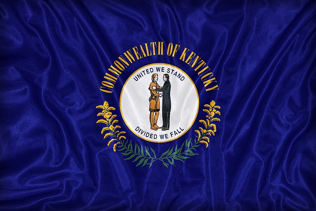 The design of the flag of Kentucky was standardized in 1963.