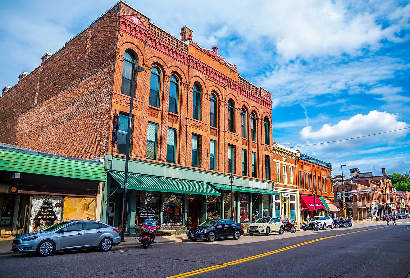 Downtown street in Stillwater, Minnesota. Image credit Cavan-Images via Shutterstock