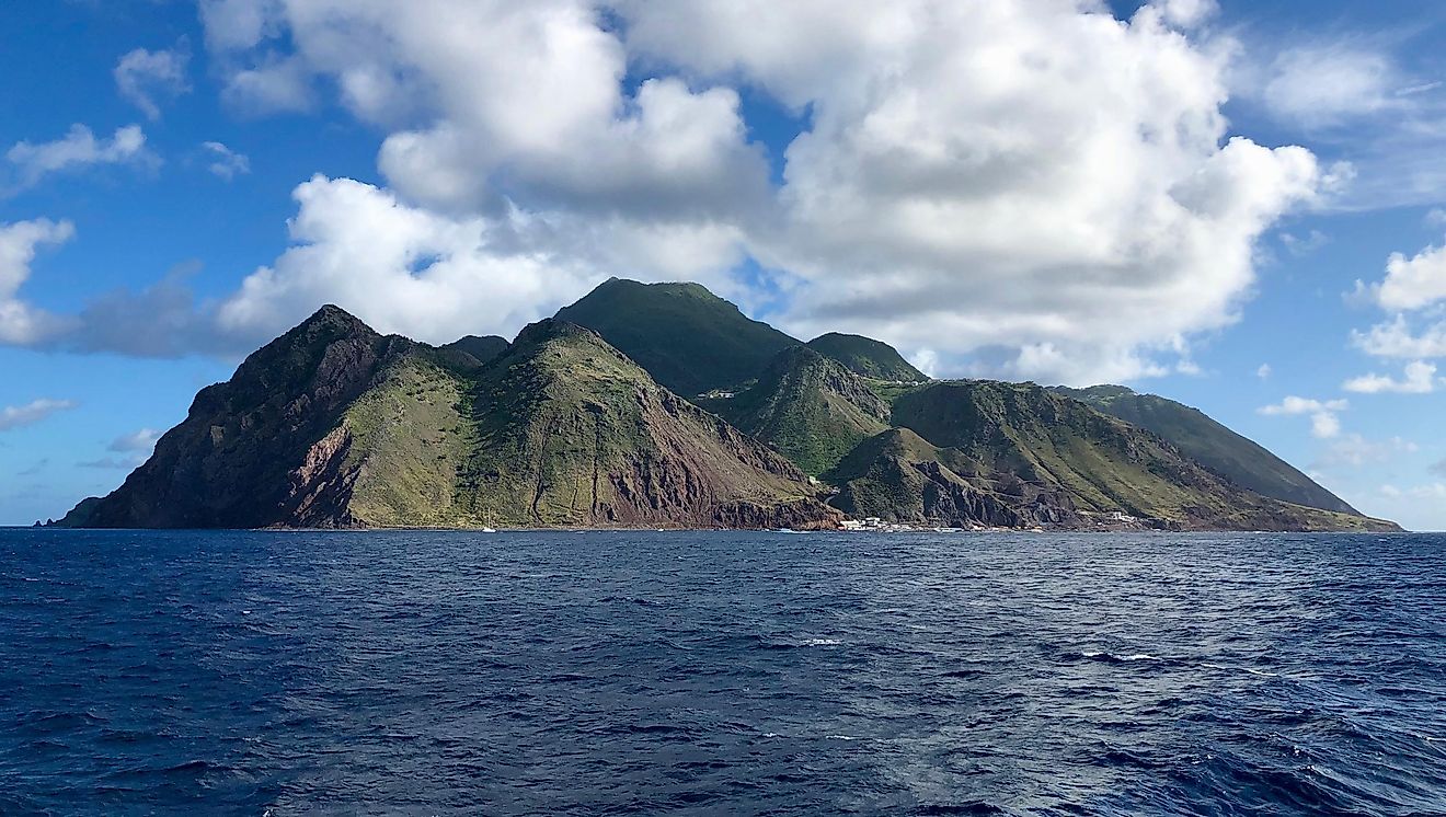 Saba, Caribbean Netherlands. 