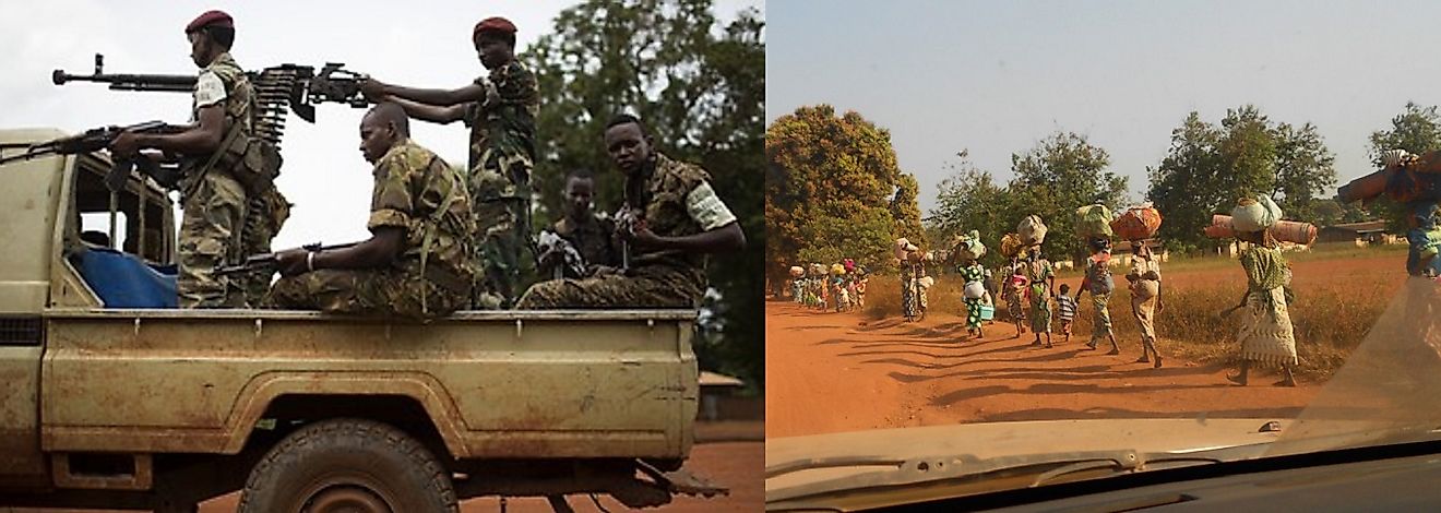 Complicated import filings and foreign sanctions hinder development in the war-torn Central African Republic.
