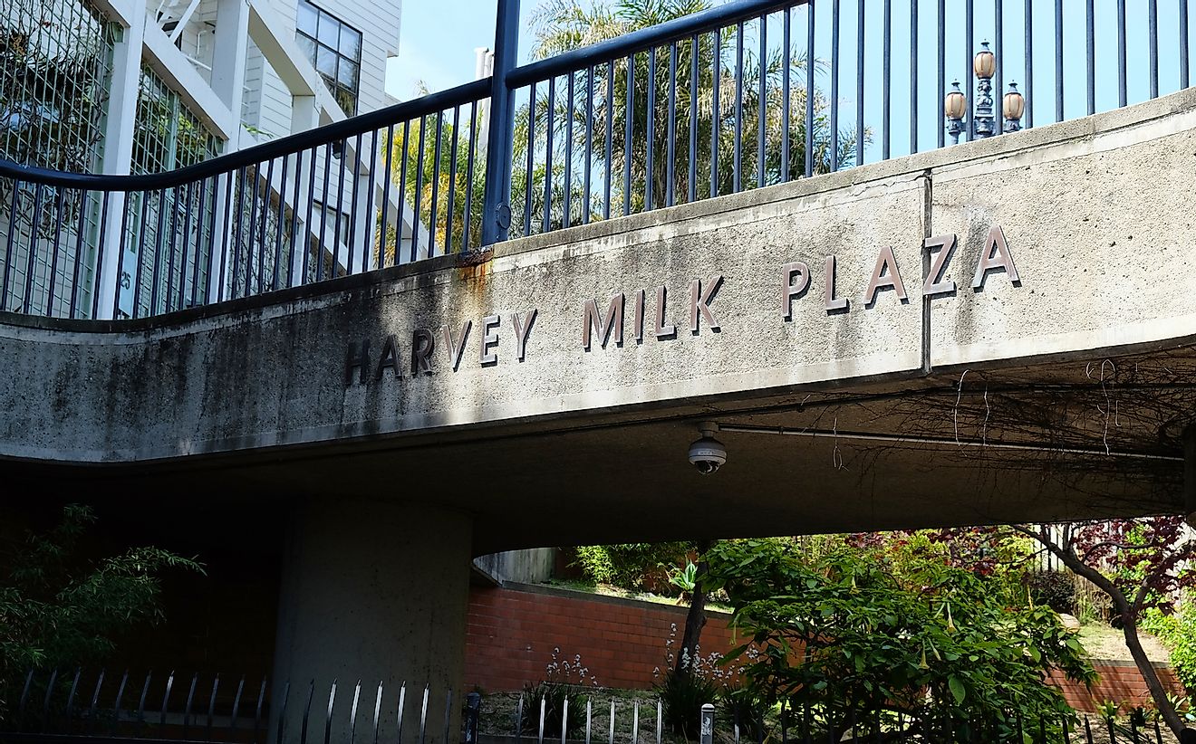 Harvey Milk Plaza in San Francisco. marleyPug / Shutterstock.com.