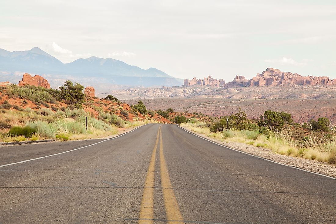 The roads of the wild, wild west. 