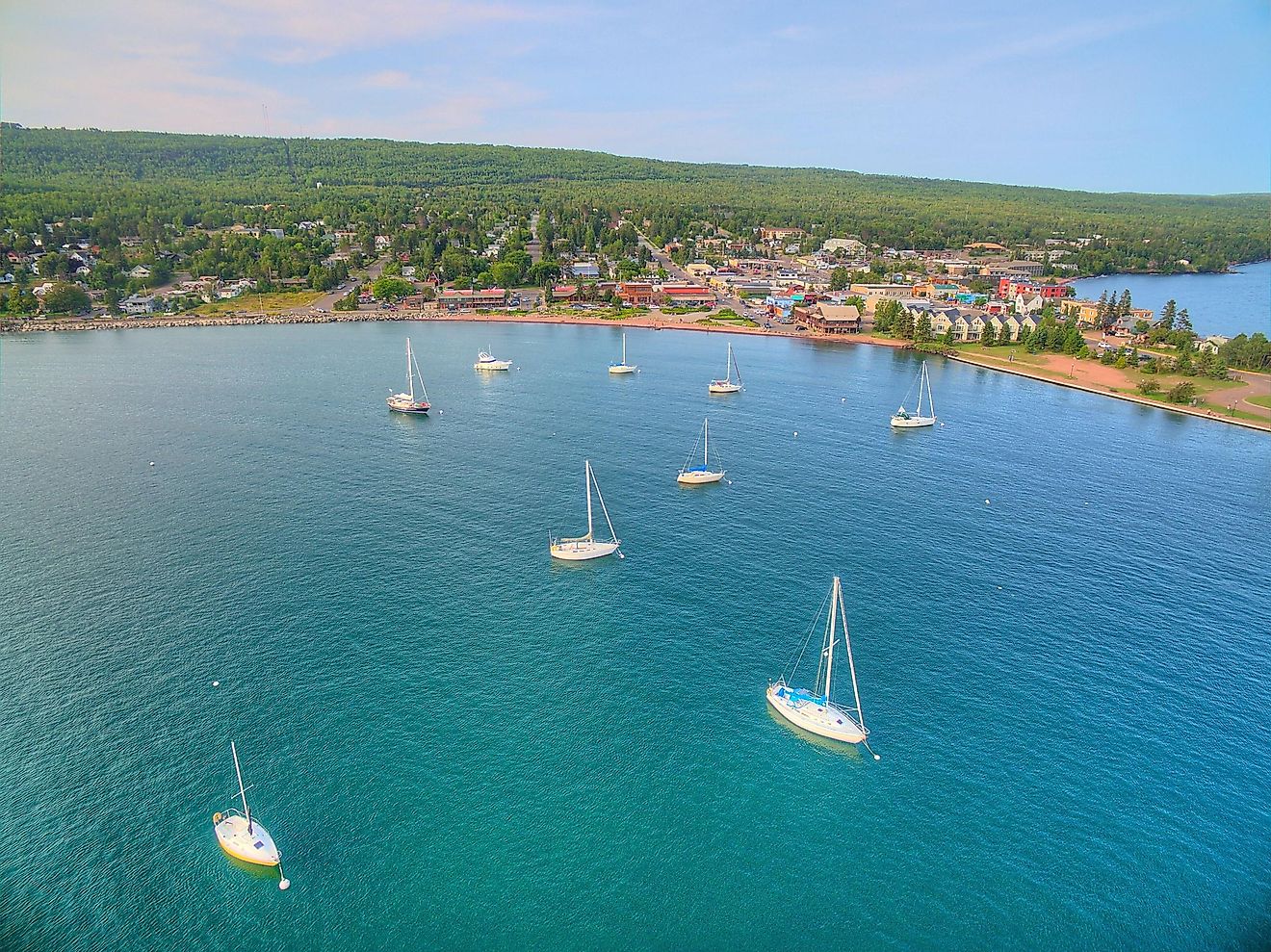 Grand Marais is a small Harbor City on the North Shore of Lake Superior in Minnesota