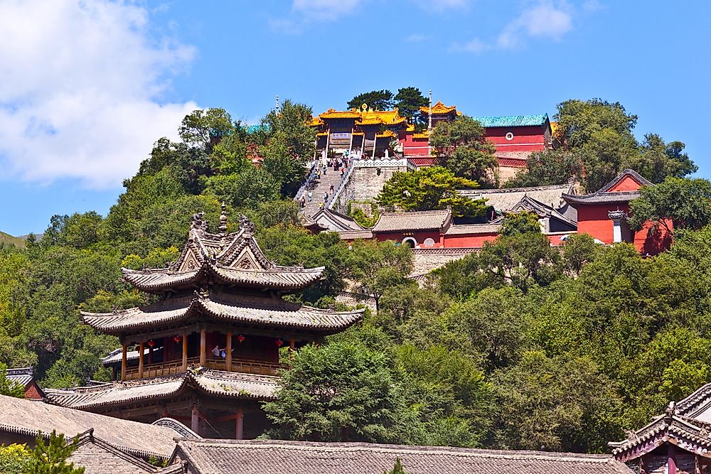 Mount Wutai, China. 