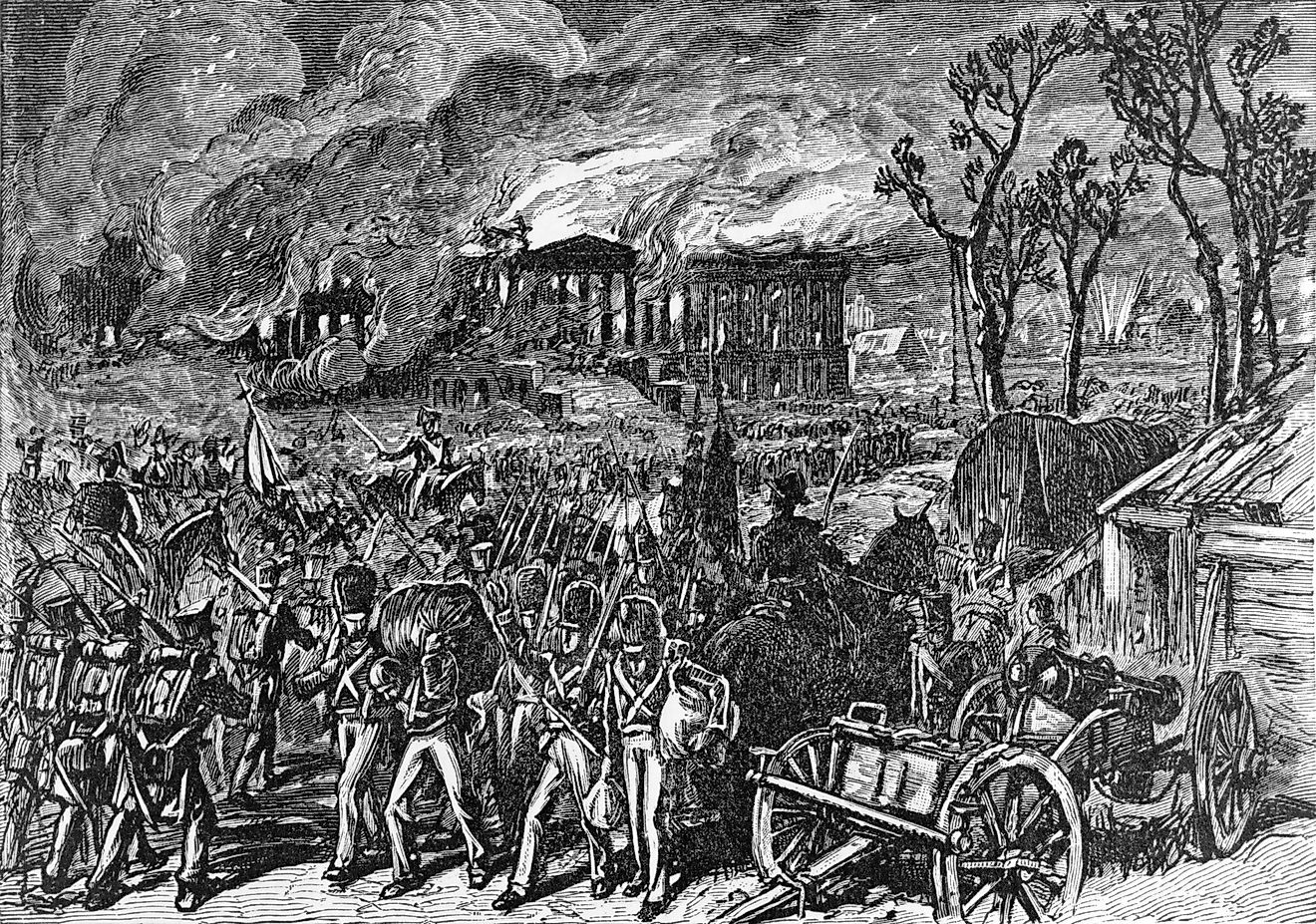 The Burning of Washington, August 1814