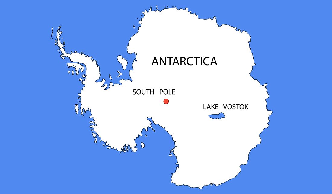 The waters of Lake Vostok are sealed off under Antarctica's thick ice sheet.