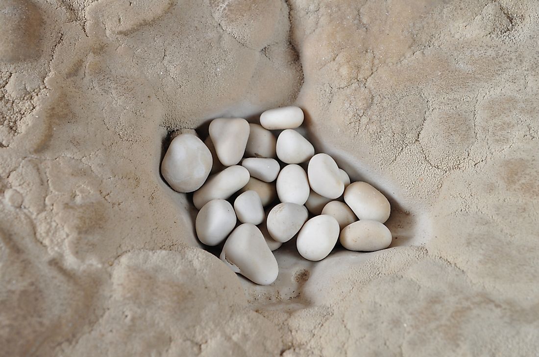 Cave pearls found in Slovakia. 