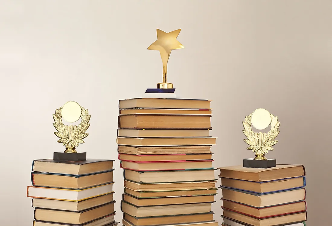 The literary world is full of prestigious awards. 