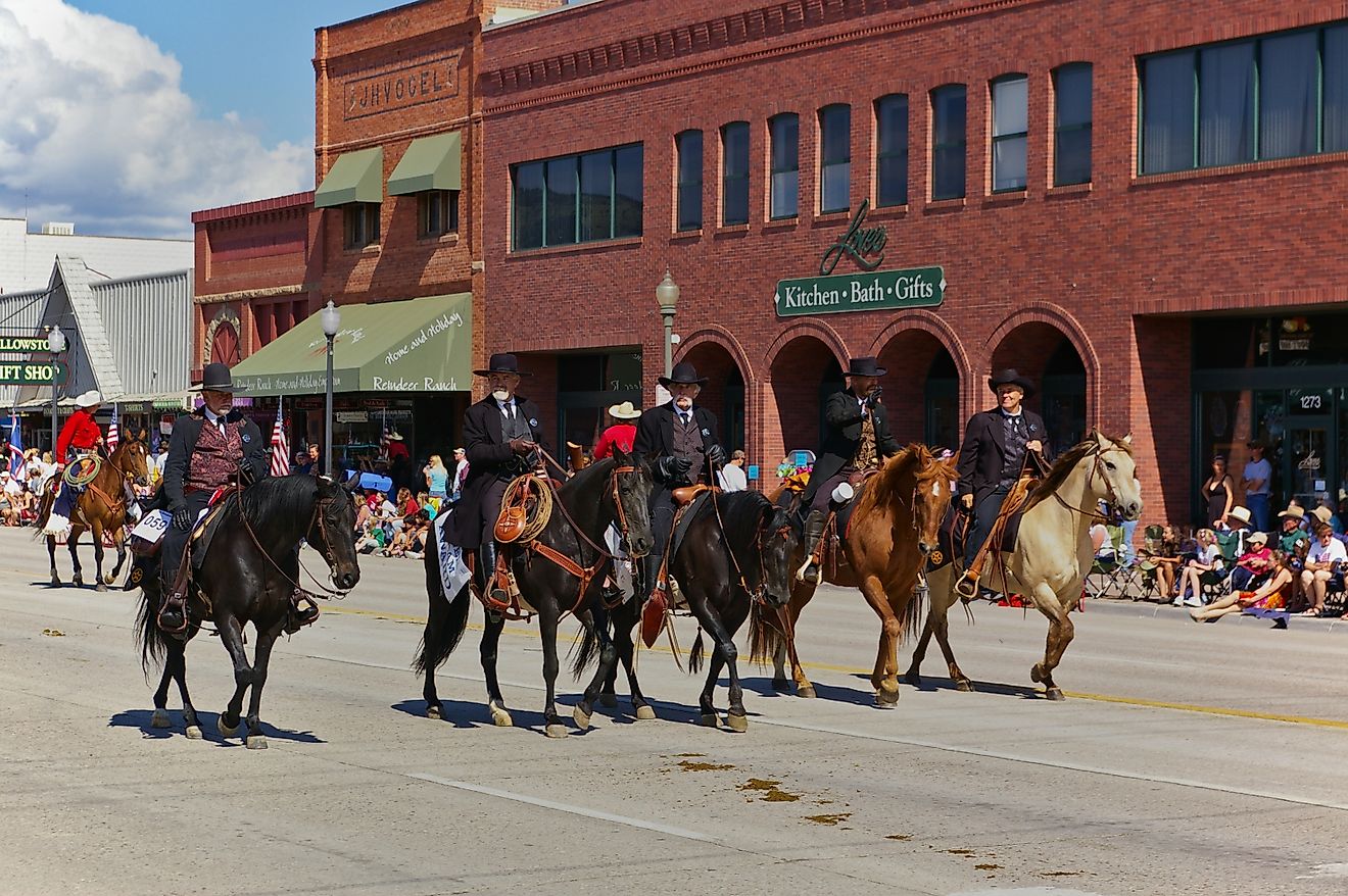 Independence Day Parade in Cody, Wyoming. Image: Harald Schmidt via Shutterstock.com.