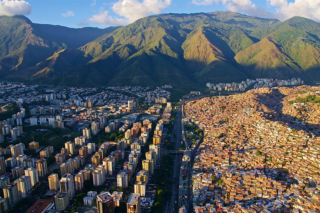Caracas, Venezuela, has the second highest murder rate on the planet. 