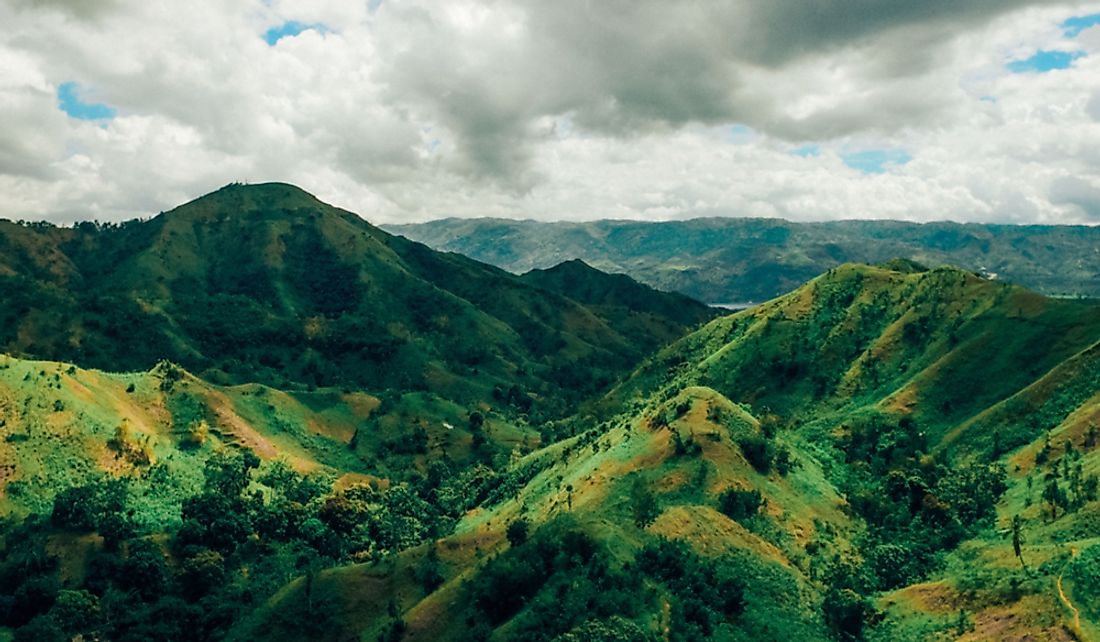 Mountains of Haiti.