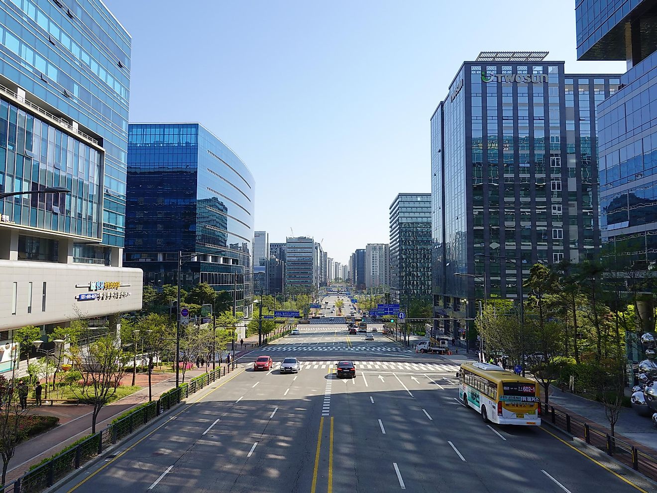 'Pangyo Techno Valley', where Korea's leading software companies gather. Photographed on April 14, 2021 in Sampyeong-dong, Seongnam-si, Gyeonggi-do.