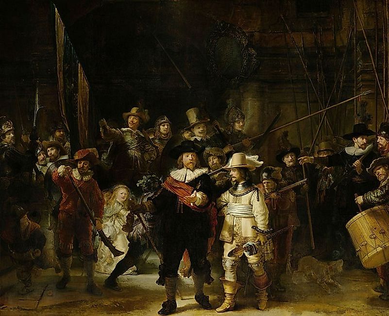 Rembrandt's "The Night Watch".