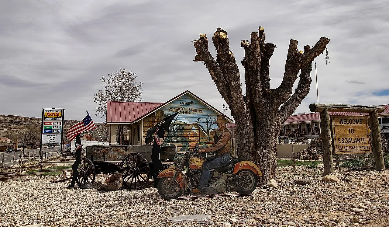 Downtown Escalante, Utah.