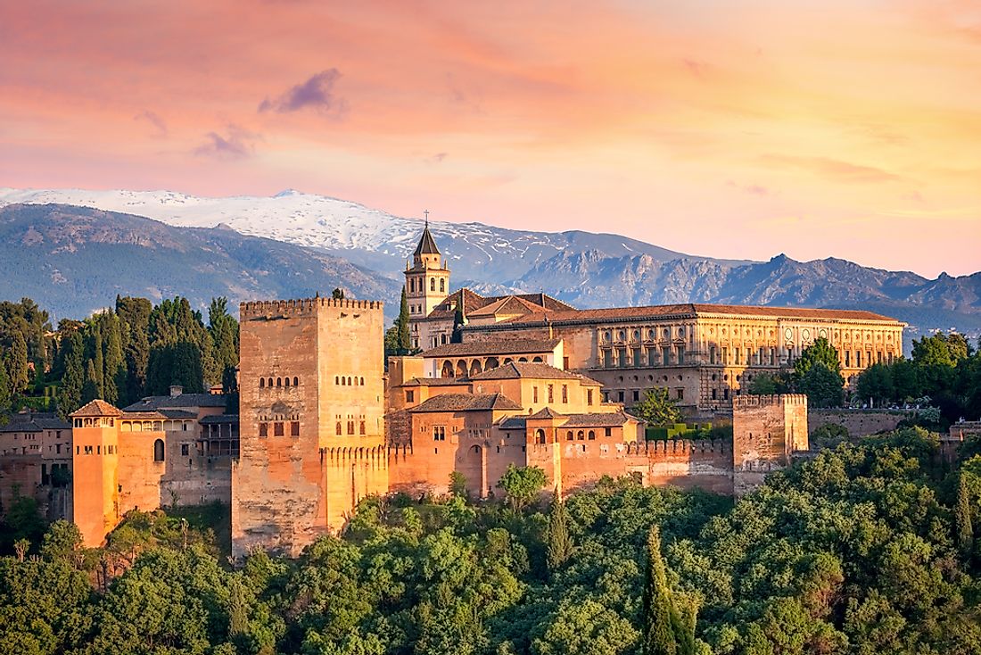 Alhambra Palace, Spain. 