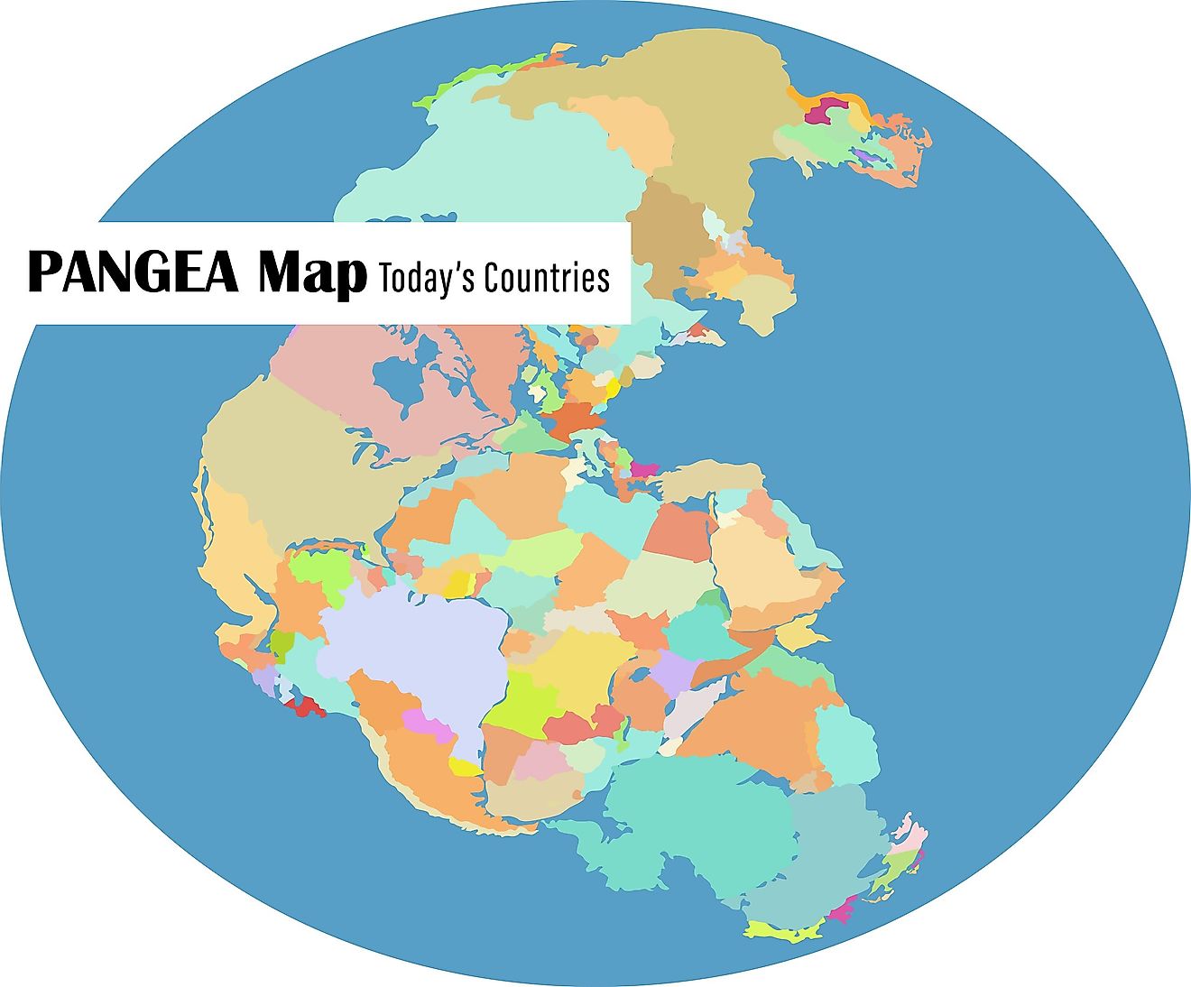 map of pangea