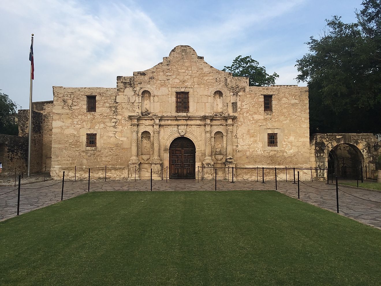 The Alamo is a US National Historic Landmark and museum. 