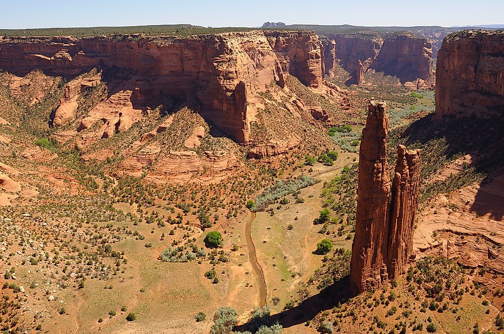 Spider Rock, Arizona. 