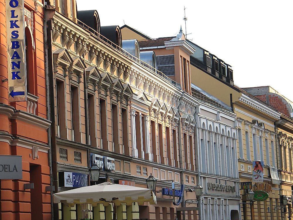 Banja Luka is the administrative center of the Republika Srpska.