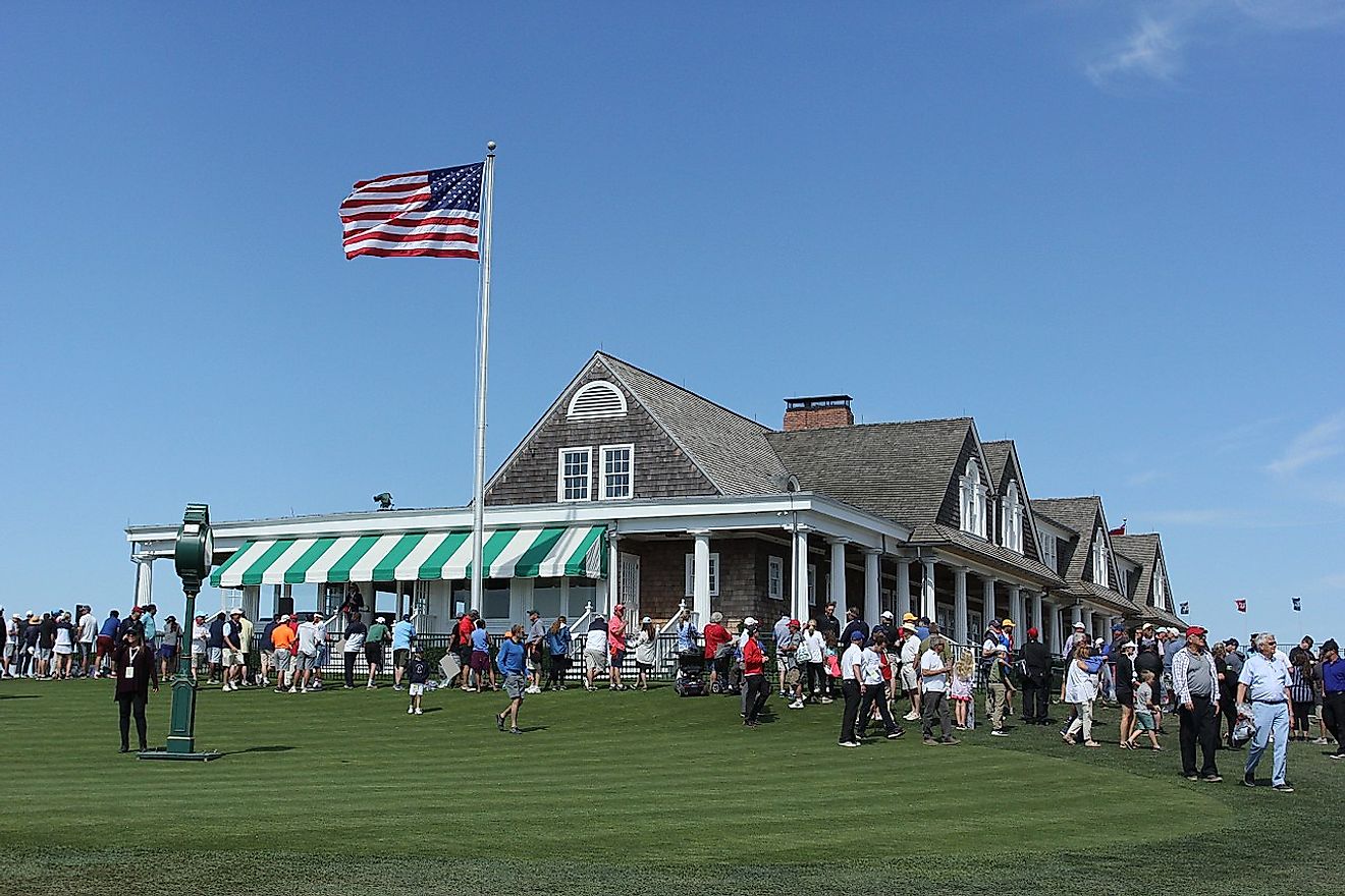 Shinnecock Hills Golf Club at the 2018 US Open. Image credit: Peetlesnumber1/Wikimedia.org