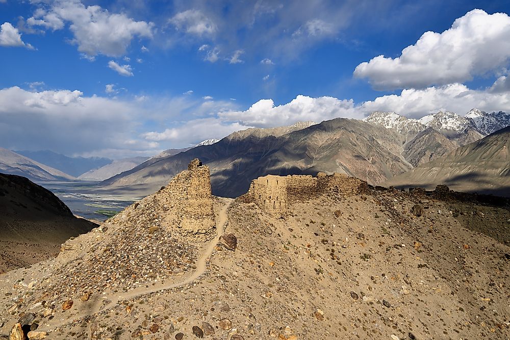 The Wakhan Valley in Afghanistan. 