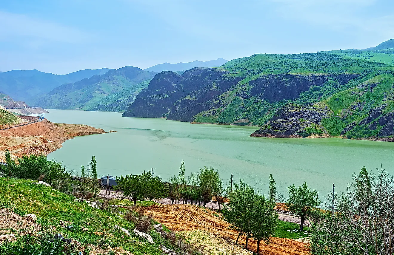 The Syr Darya is an important river in Uzbekistan. 