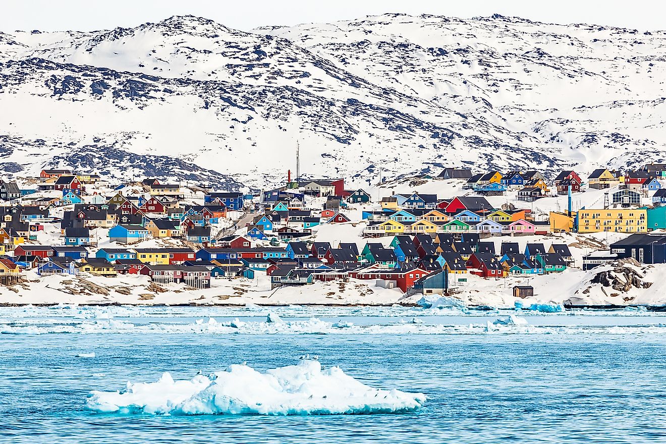 An Arctic settlement in Greenland. Image credit: Vadim Nefedoff/Shutterstock.com