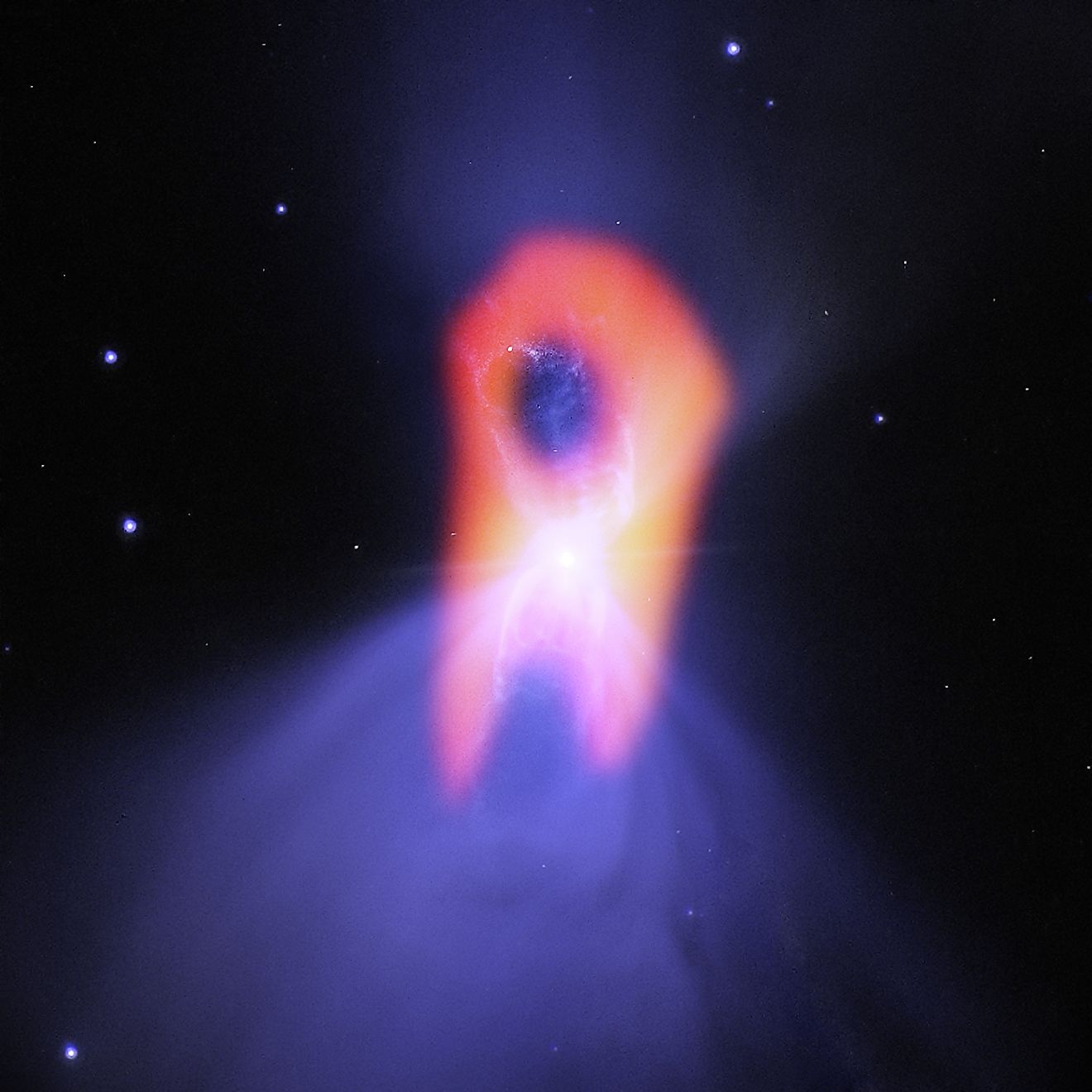 the Boomerang Nebula, a protoplanetary nebula, as seen by the Atacama Large Millimeter/submillimeter Array (ALMA)