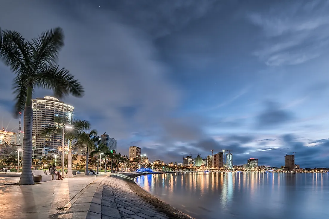 Luanda, the capital of Angola. 