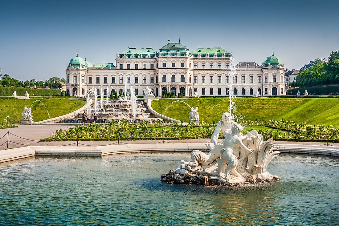 Aside from holding a world-class museum, the Belvedere Palace is listed as a UNESCO World Heritage Site.