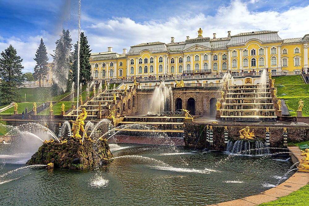 Peterhof Palace, Russia.