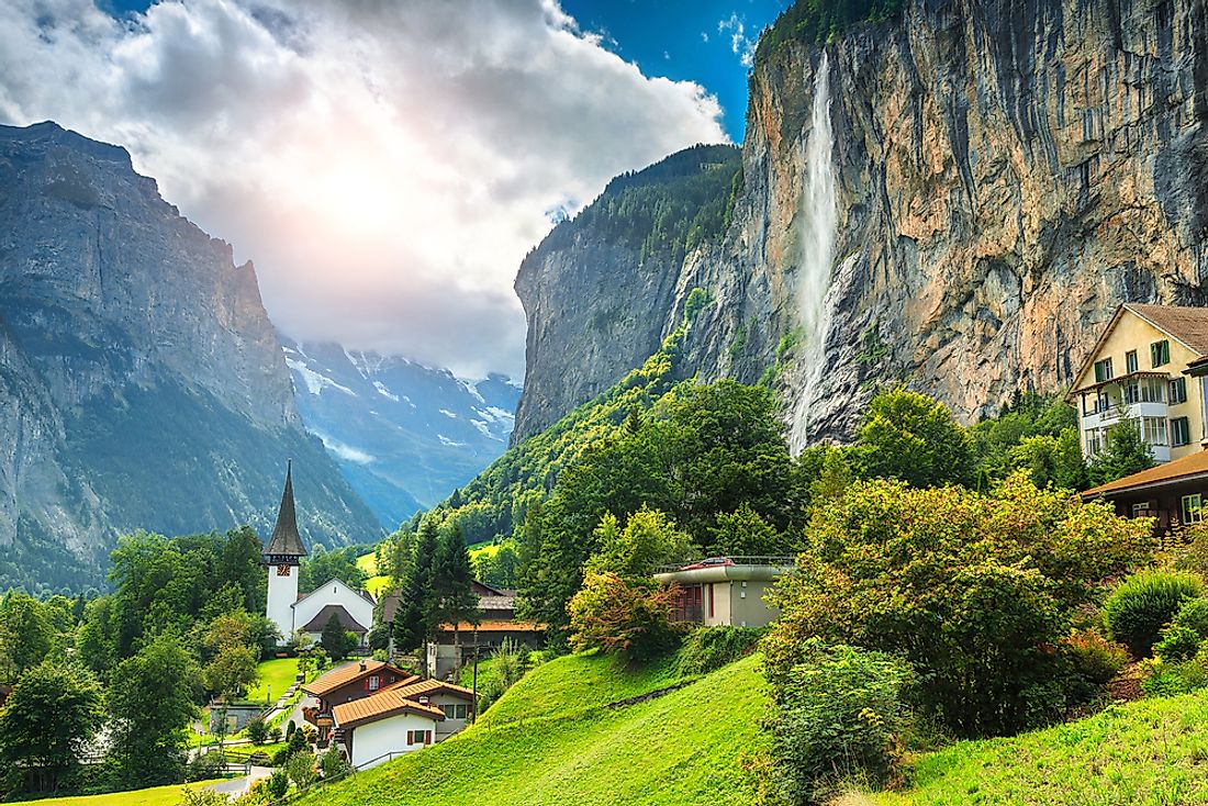 Many of the world's most exclusive boarding schools are found in Switzerland. 