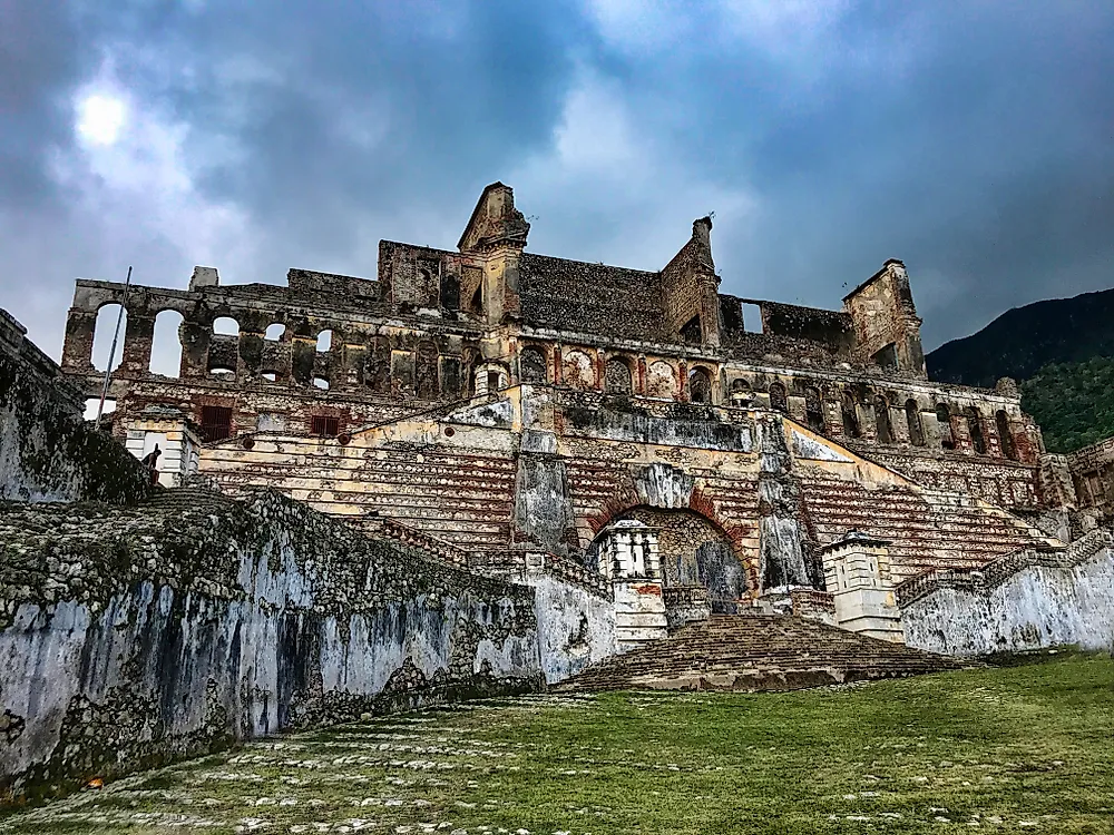 Sans Souci Palace in Milot, Haiti. 