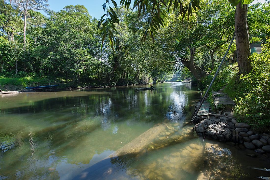 A national Park in Brunei. Brunei has a very humid tropical climate. Editorial credit: MEMBERHS / Shutterstock.com. 