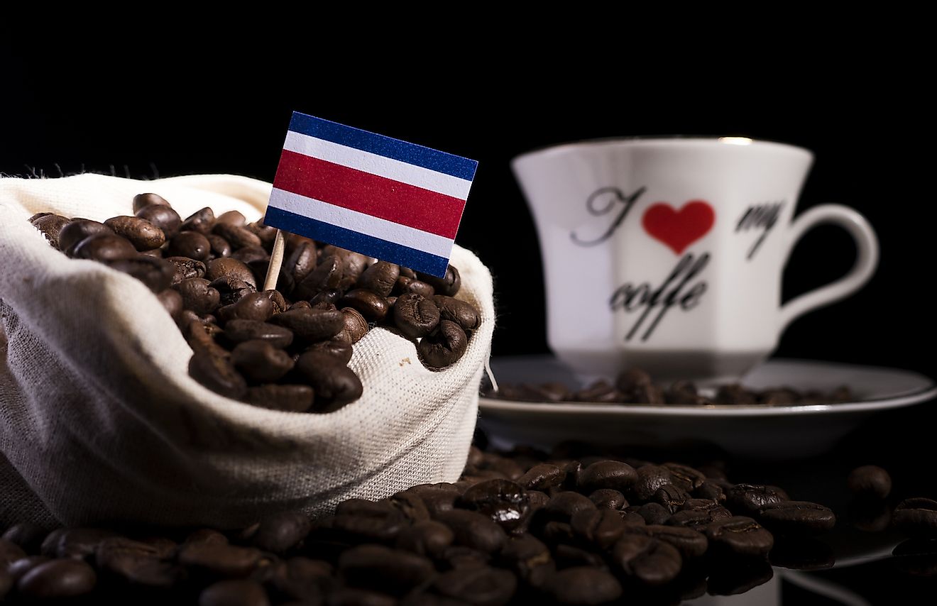 Costa Rican coffee. Image credit: Golden Brown/Shutterstock.com