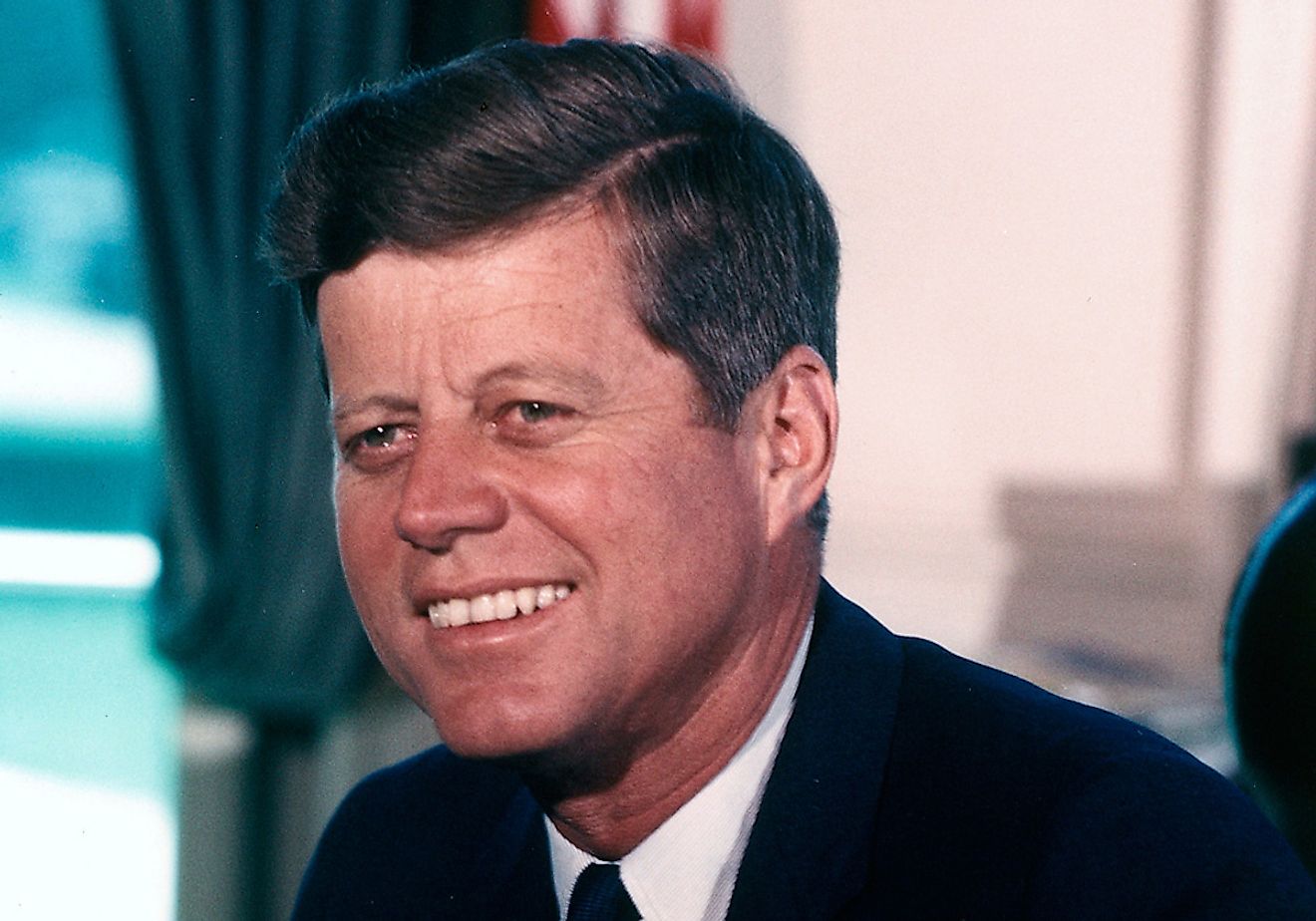 President John F. Kennedy in the Oval Office on July 11th, 1963. Image credit: U.S. Embassy New Delhi/Flickr.com