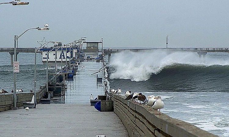 El nino waves.