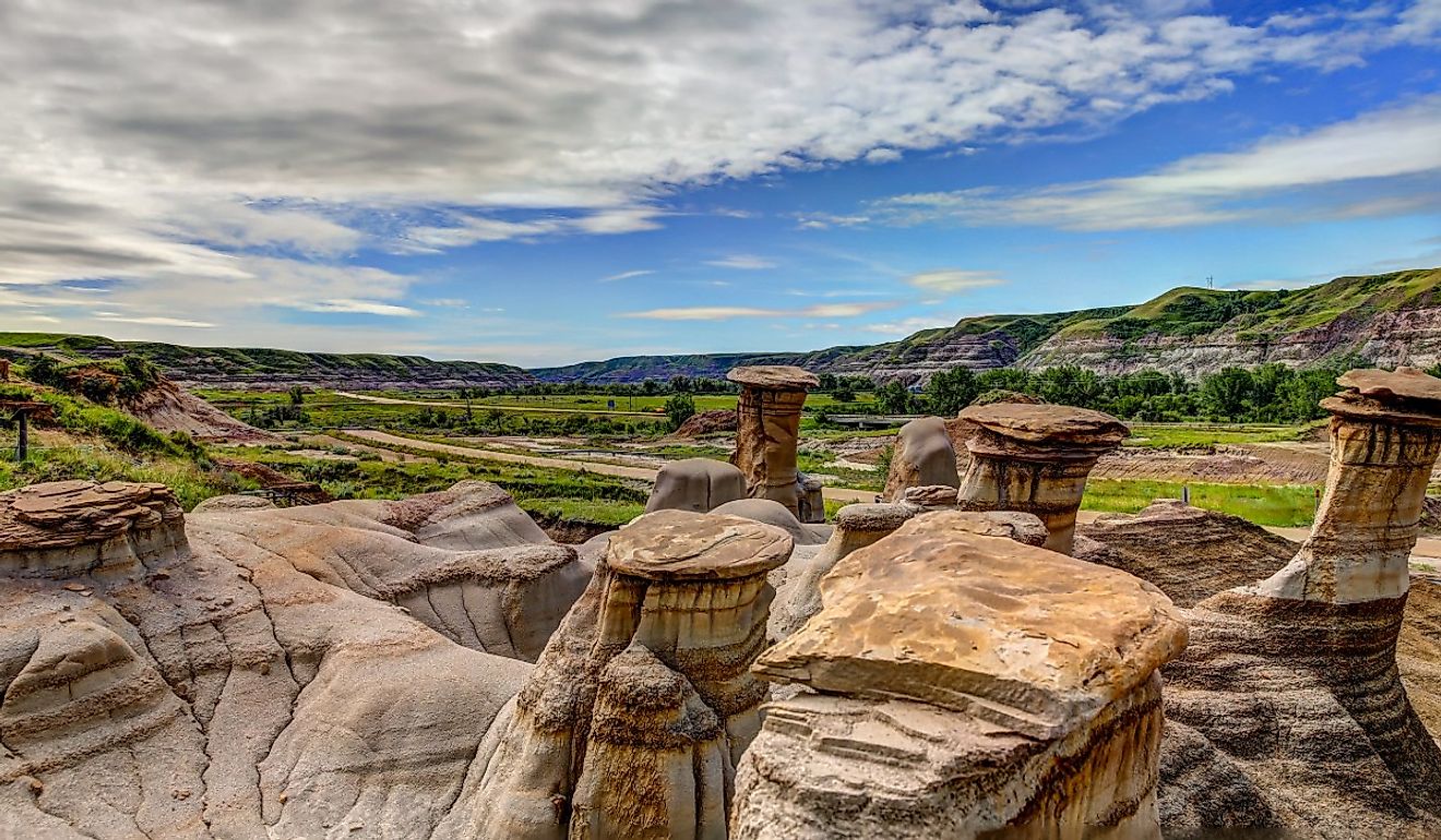 The Drumheler Hoodoos, Alberta, Canada. 