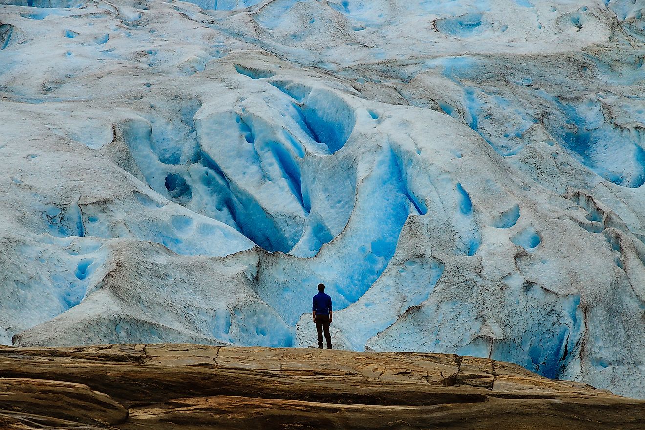 Svartisen Glacier in Norway. Image credit: Tom Pilgrim/Shutterstock.com