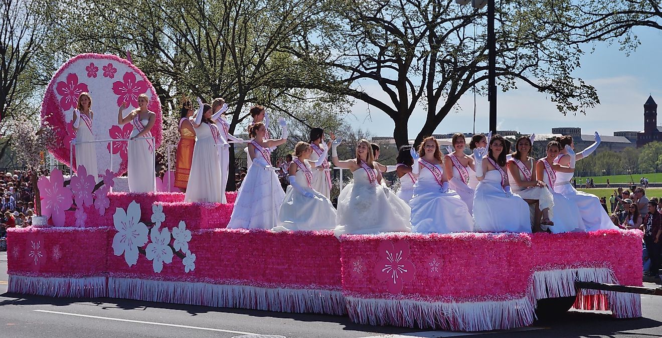The National Cherry Blossom Festival Parade - EQRoy / Shutterstock.com