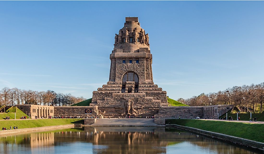 Battle of the Nations monument in Leipzig, Germany.